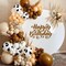 Blush Brown Cow Print Balloons Cowboy Birthday Decorations Western Farm Party 60pcs 12inch Nude Brown Helium Latex Balloons for Arch Tan Coffee Balloon Farmhouse Country Cowgirl Decor